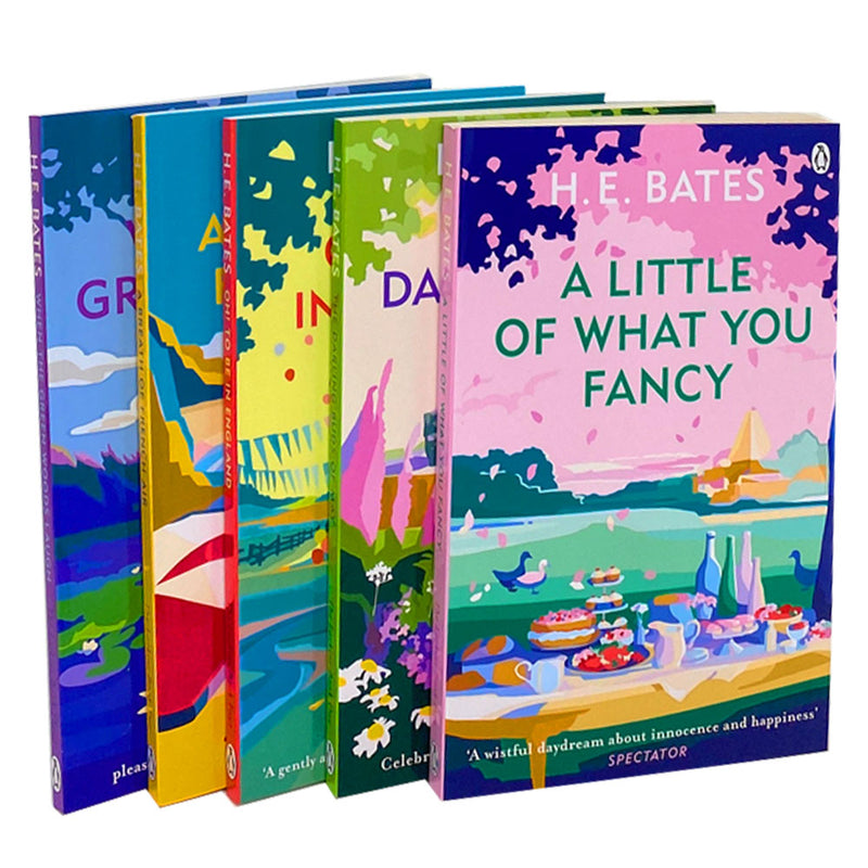 H. E. Bates The Larkin Family Series – 5 Paperback Book Set Collection | Heartwarming English Fiction, Family Saga, Historical Novels & Adventures