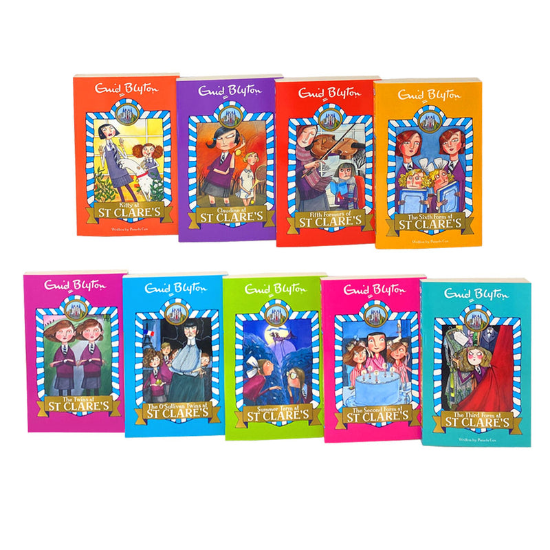 St Clares 9 Books Collection Set Pack By Enid Blyton Inc Sixth Form, Summer Term