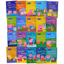 Peppa Pig Bedtime Box of hardback  Books – 20 Fun Kids' Stories for Bedtime & Early Reading | Ladybird Collection Set Featuring Peppa Goes Swimming