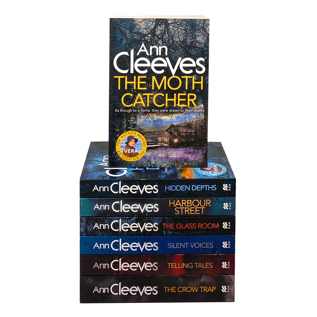 Ann Cleeves Vera Series Collection: 7 Books Set – Telling Tales & Classic Crime Mysteries