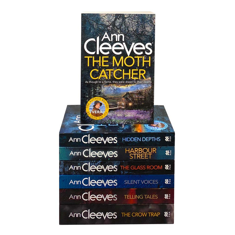 Ann Cleeves TV Vera Series Collection 7 Books Set Telling Tales