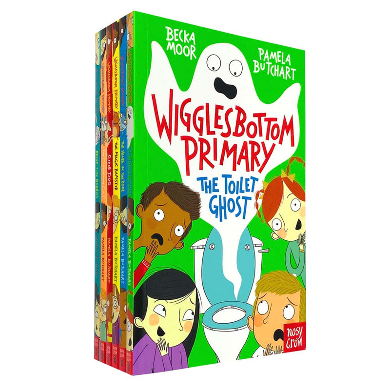 Wigglesbottom Primary Series by Pamela Butchart– 6 Paperback Book Collection Set | Fun & Hilarious Children's Fiction for 6+ years & School Adventures