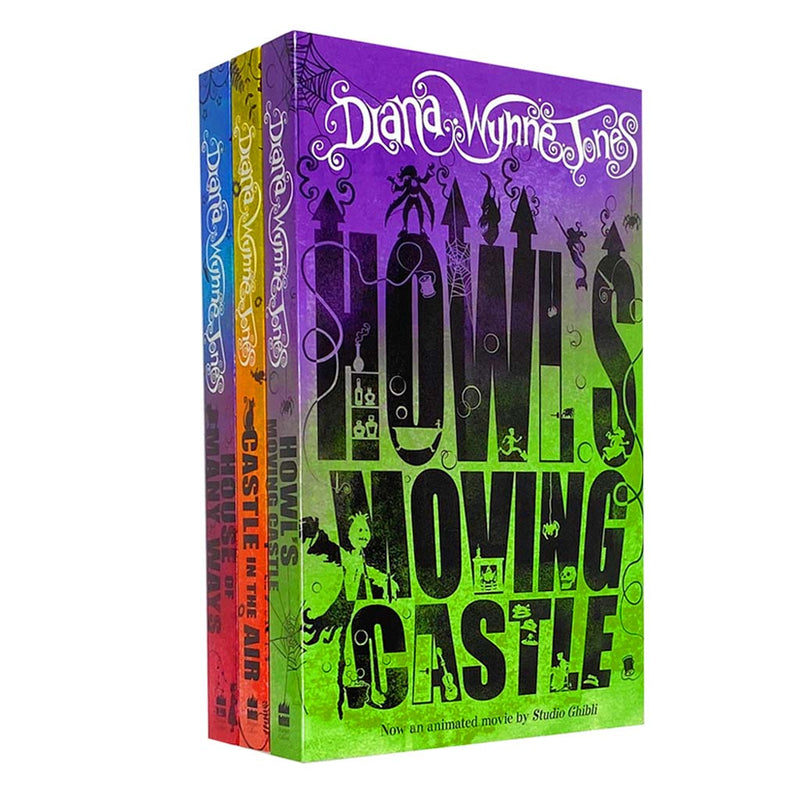 Land of Ingary Trilogy Howl's Moving Castle Complete Series 3 Books Collection Set By Dianna Wynne Jones