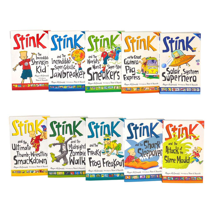 The Ultimate Stink-tastic Collection – 10 Book Box Set by Megan McDonald | Funny Children's Fiction, Kids' Humor, Adventure & Reading Fun