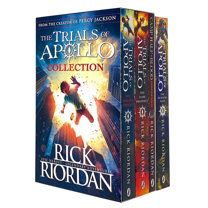 The Trials of Apollo 4 books set By Rick Riordan