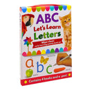ABC Let's Learn Letters Wipe Clean Early Learning 4 Books Set and Pen