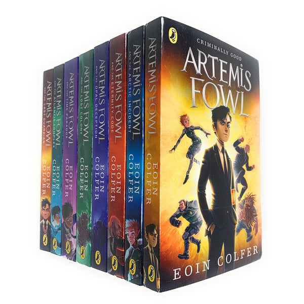 Artemis Fowl Collection Eoin Colfer 8 Books Set Last Guardian, Opal Deception