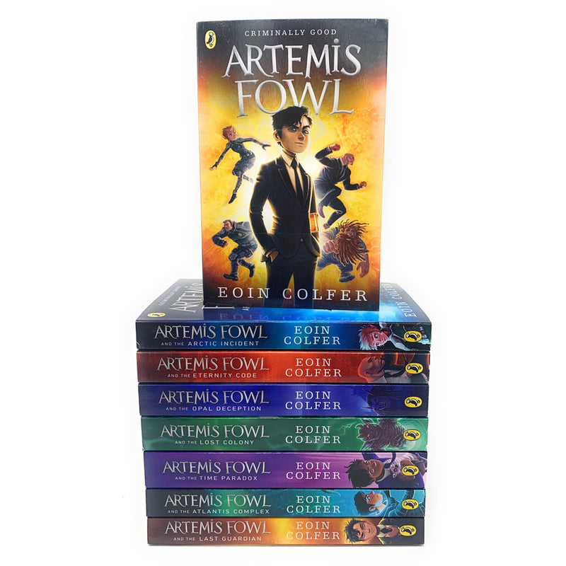 Artemis Fowl Collection Eoin Colfer 8 Books Set Last Guardian, Opal Deception