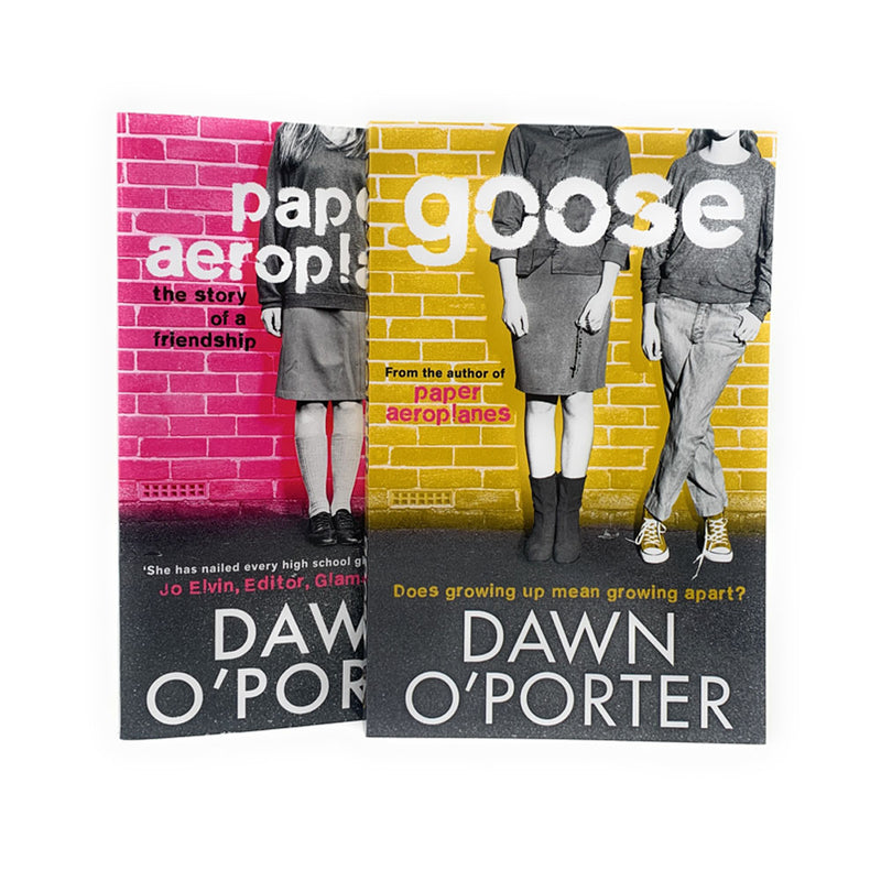Paper Aeroplanes Series by Dawn O'Porter 2 Books Collection Set Goose Paperback