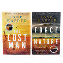 Jane Harper 2 Books Collection Set The Lost Man, Force of Nature