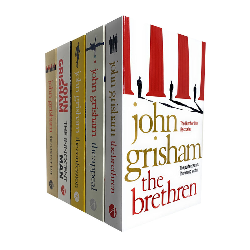 John Grisham Collection 5 Books Set - The Appeal, The Brethren, The Runaway Jury