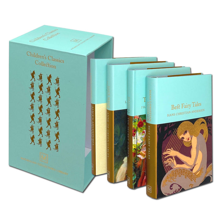 Children’s Classics Collection 4-Book Box Set | Anne of Green Gables, Fairy Tales, The Secret Garden, Alice’s Adventures – Kids' Hardcover Books