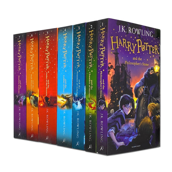 Harry Potter Book Set The Complete Collection by J.K Rowling Paperback –  Lowplex