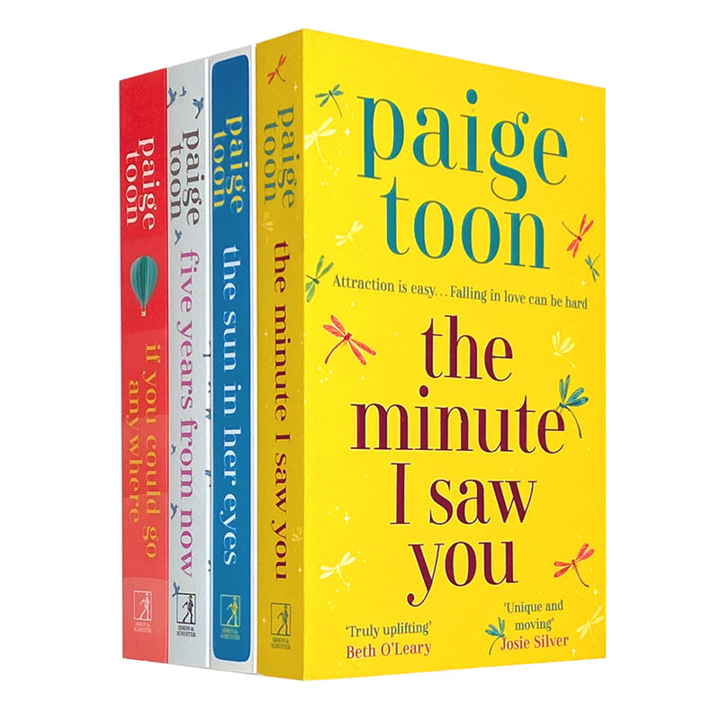 Paige Toon  4 Books Set Collection, The Minute I Saw You, The Sun in Her Eyes...