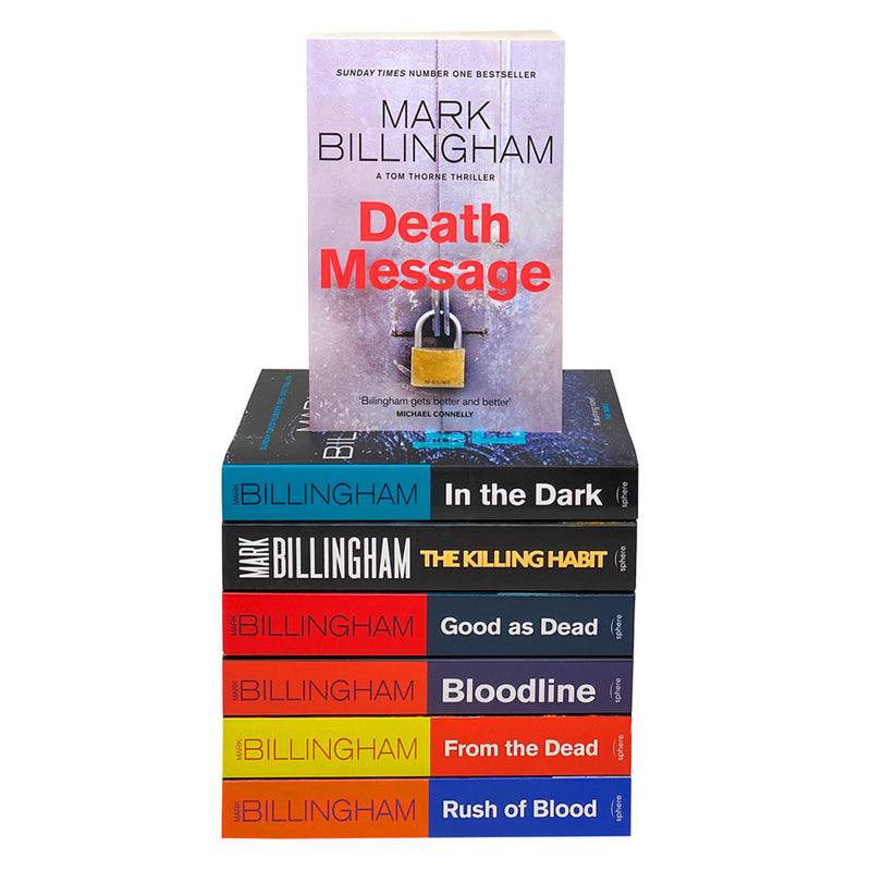 Mark Billingham Tom Thorne Thriller 7 Books Collection Set, In The Dark...