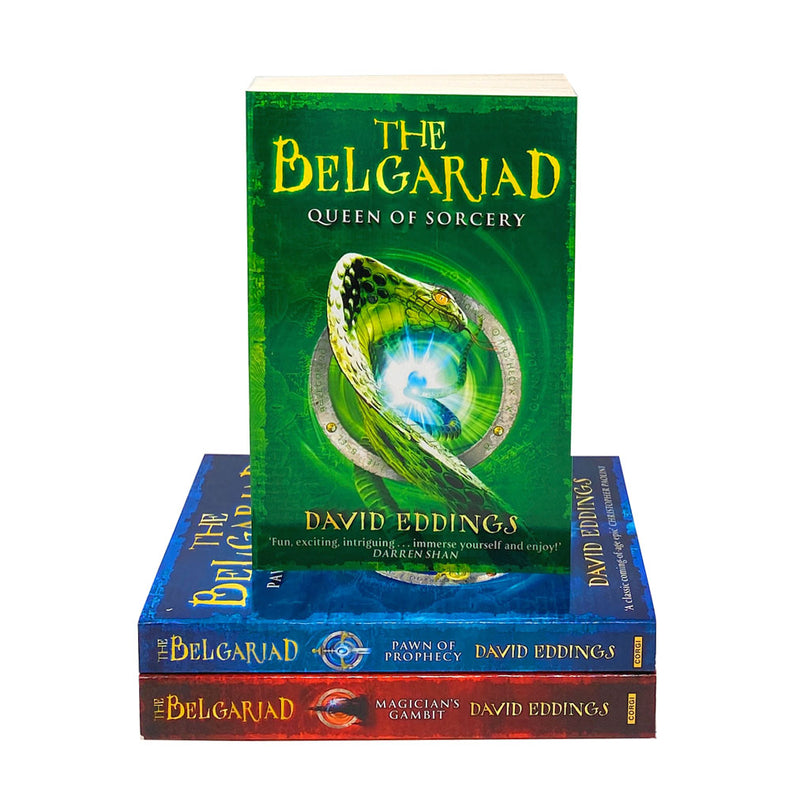 The Belgariad 3 Books Collection Set by David Eddings