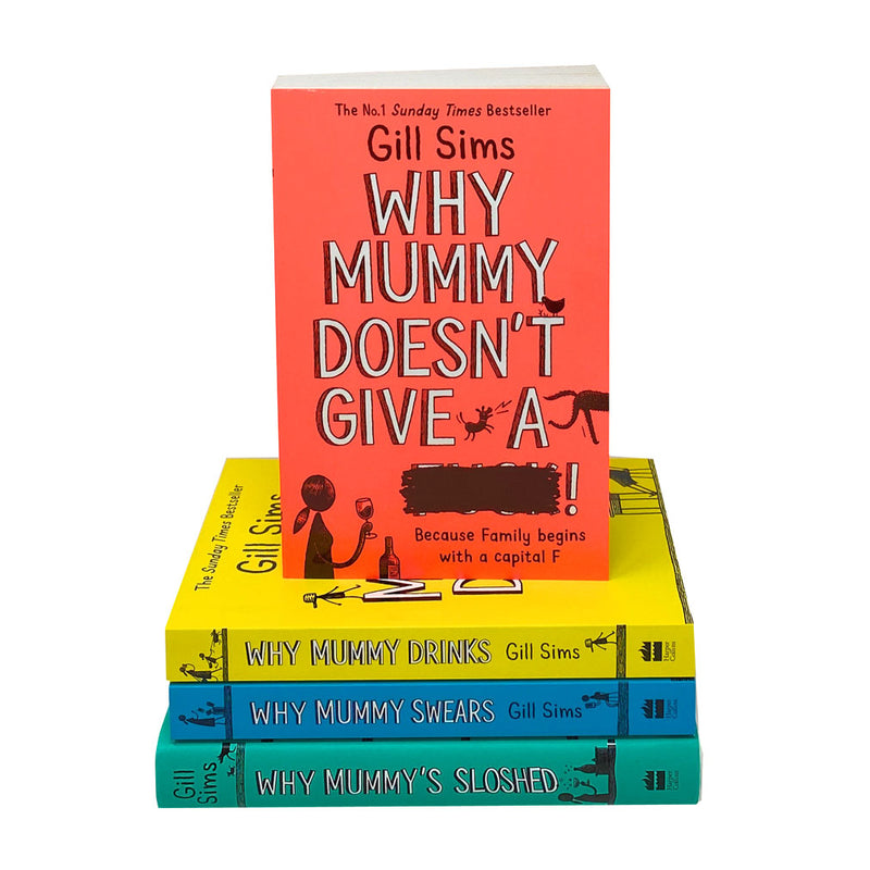 Why Mummy 4 Books Set Collection By Gill Sims