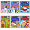 Photo of Sticker Fun Christmas 6 Books Set on a White Background