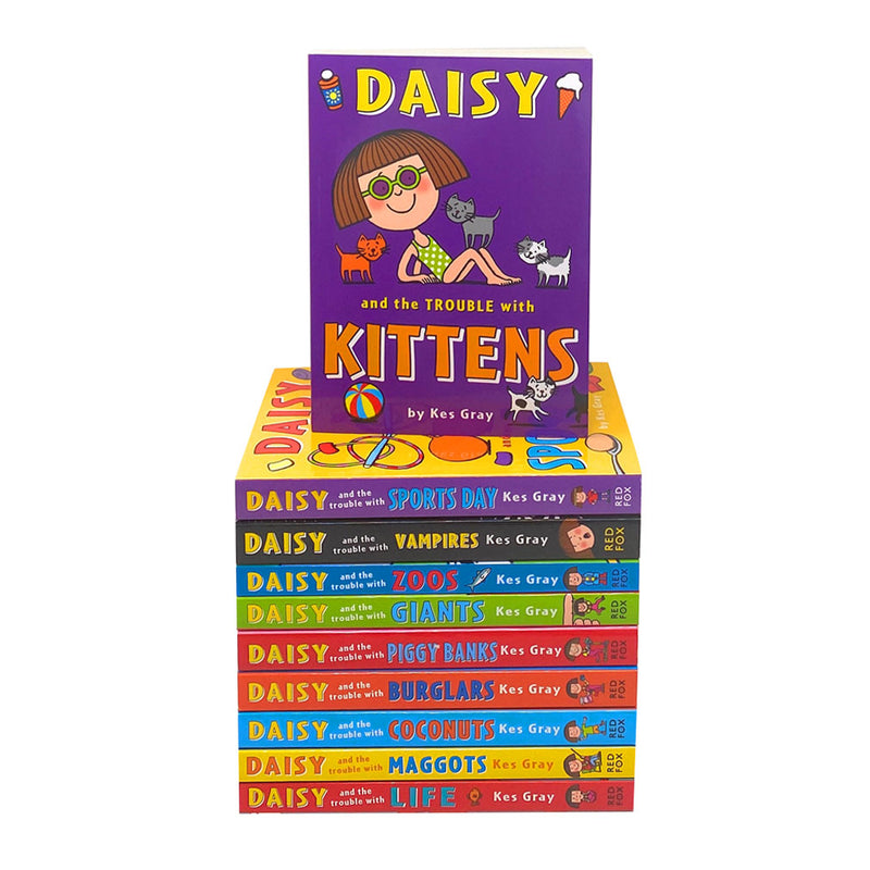 Daisy and the Trouble Collection Pack Kes Gray 10 Books Set