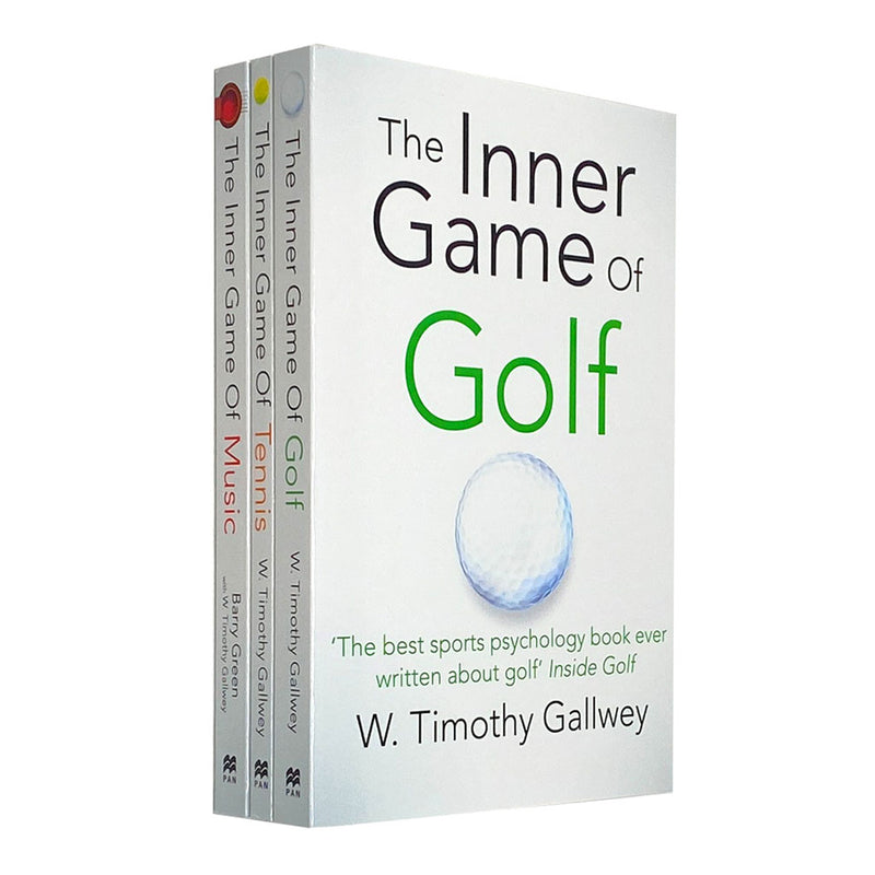 W Timothy Gallwey Collection 3 Books Set...