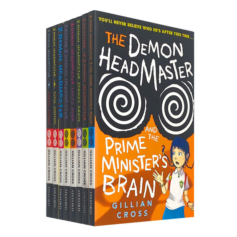 Gillian Cross Demon Headmaster Series 8 Books Collection Set The Prime Minister
