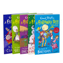 A Faraway Tree Adventure 5 Book Set Collection By Enid Blyton, In Santa Claus's Castle, The Land of Dreams...
