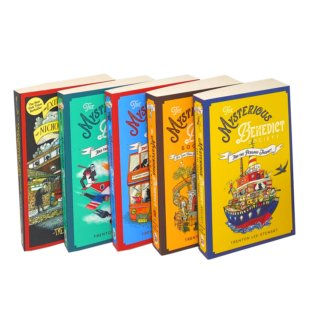 Mysterious Benedict Society 5 Book Series for Ages 12+ – Lowplex Books