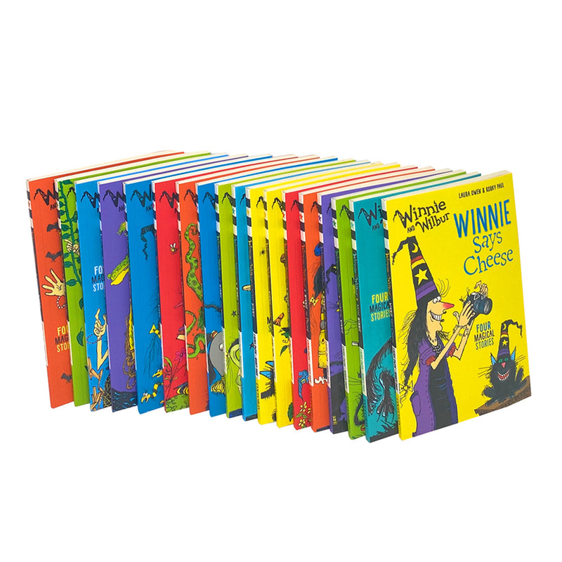 Winnie and Wilbur 18 Books Set Collection by Laura Owen