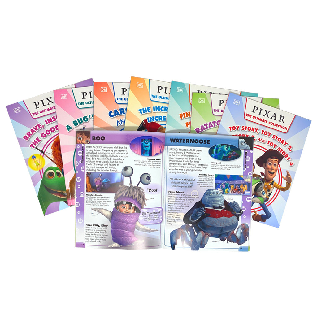 Pixar The Ultimate Collection 8 Book Box Set – Brave, Up, Cars & More | Children's Stories Full of Fun, Adventure, Imagination, Learning & Family Joy