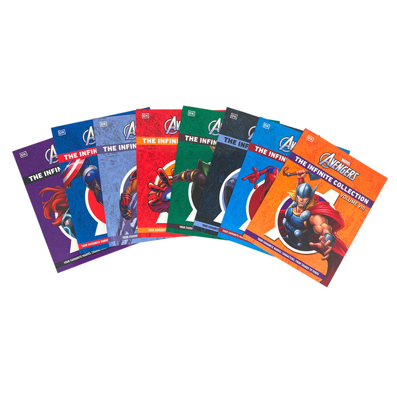 Marvel Box Set Collection Marvel The Avengers 8 Books Collection Box Set The Infinite Collection ...