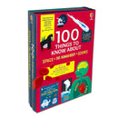100 Things to Know About Space, Science and Human Body 3 Books Set Collection by Alex Frith , Jerome Martin & Alice James