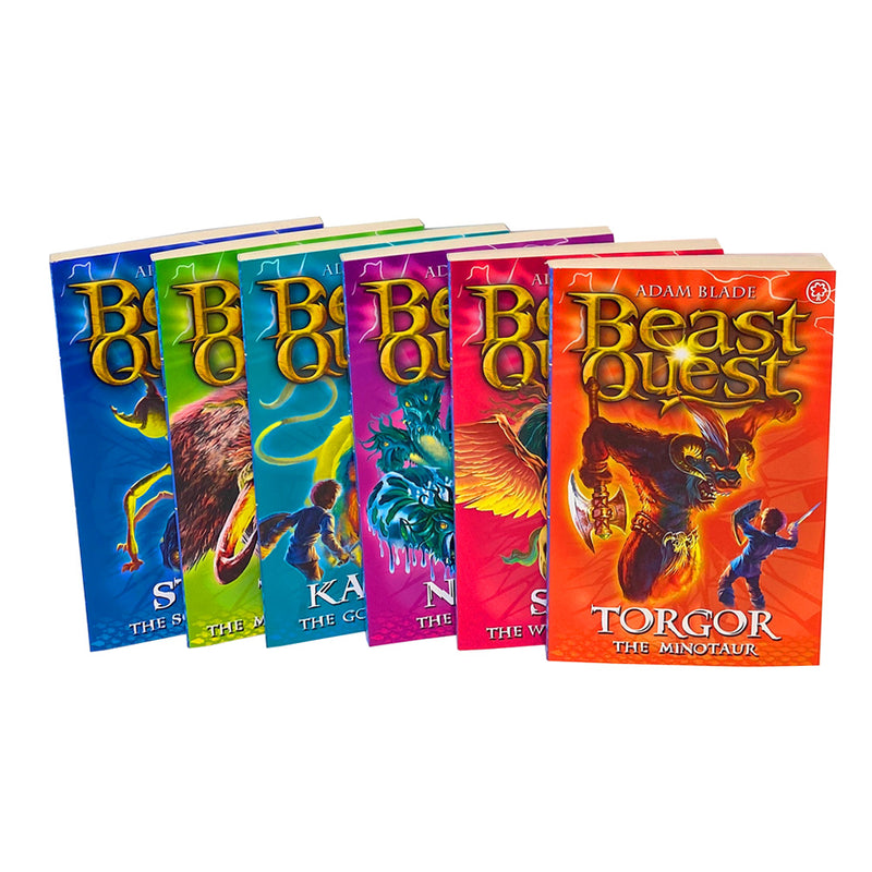 Beast Quest (Series 3) 6 Books Collection Adam Blade