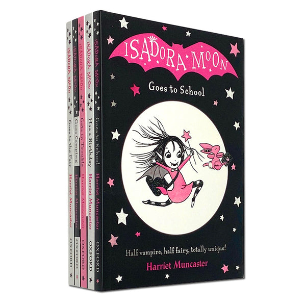 Isadora Moon 5 Books Children Collection Pack Paperback Set By Harriet Muncaster