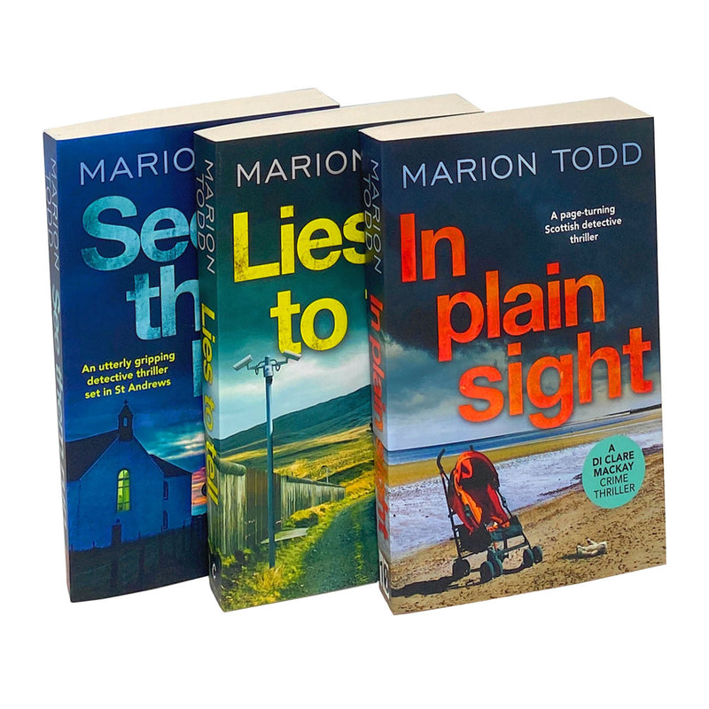 Detective Clare Mackay Series 3 Books Collection Set By Marion Todd