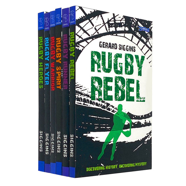 Gerard Siggins Rugby Heroes Series Collection 6 Books Set Pack