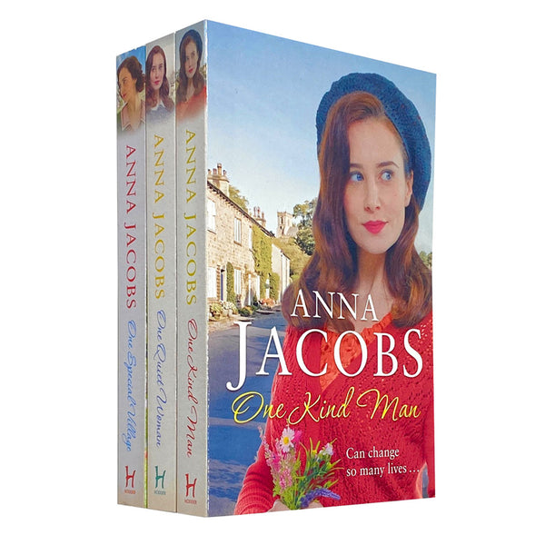 Anna Jacobs Ellindale Series 3 Books Collection Set,One Quiet Woman,One Kind Man
