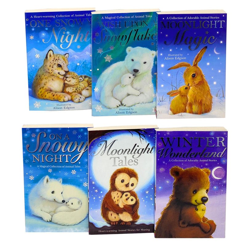 Winter Animal Tales 6 Books Collection (Moonlight Tales,Winter Wonderland..)