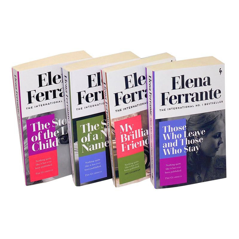 Neapolitan Books Neapolitan Novels Series Elena Ferrante Collection 4 Books Lives Up To