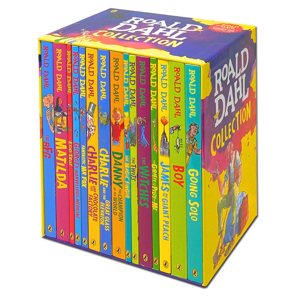 Roald Dahl 15 Books Collection for Young Readers Age 10+ – Lowplex