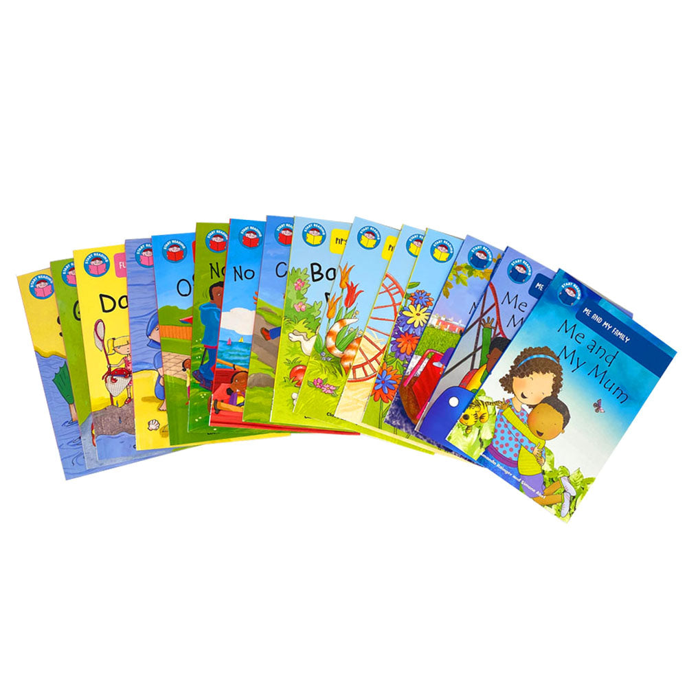 Start Reading Library 52 Book Collection Box Set – Level 1 to 9 | Early Reading Practice for Kids 6+, Children's Books for Literacy, Learning & Fun