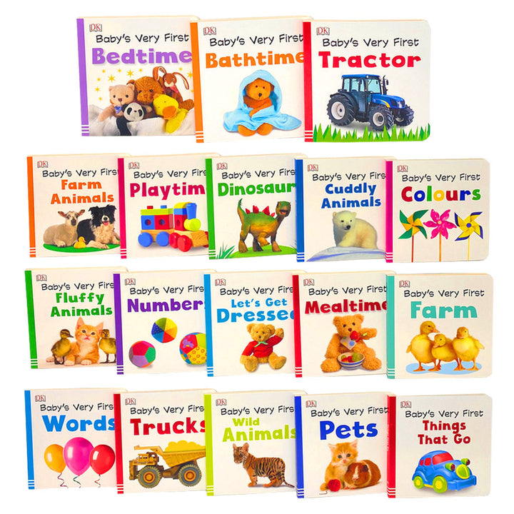 Baby First Library Numbers Baby's Very First Library 18 Board Books Box Set To Help Little Ones L ...