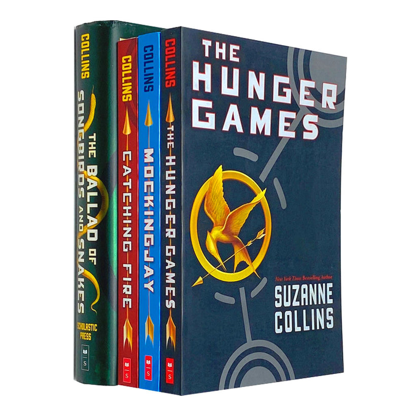 Suzanne Collins Hunger Games Collection 4 Books Set Ballad of