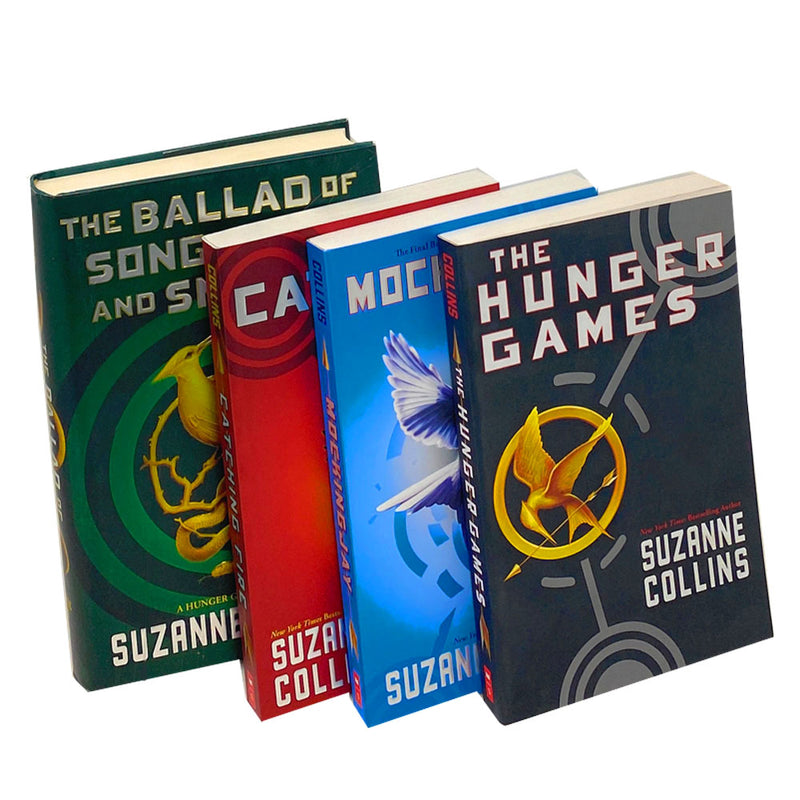 Suzanne Collins Hunger Games Collection 4 Books Set Ballad of Songbirds & Snakes