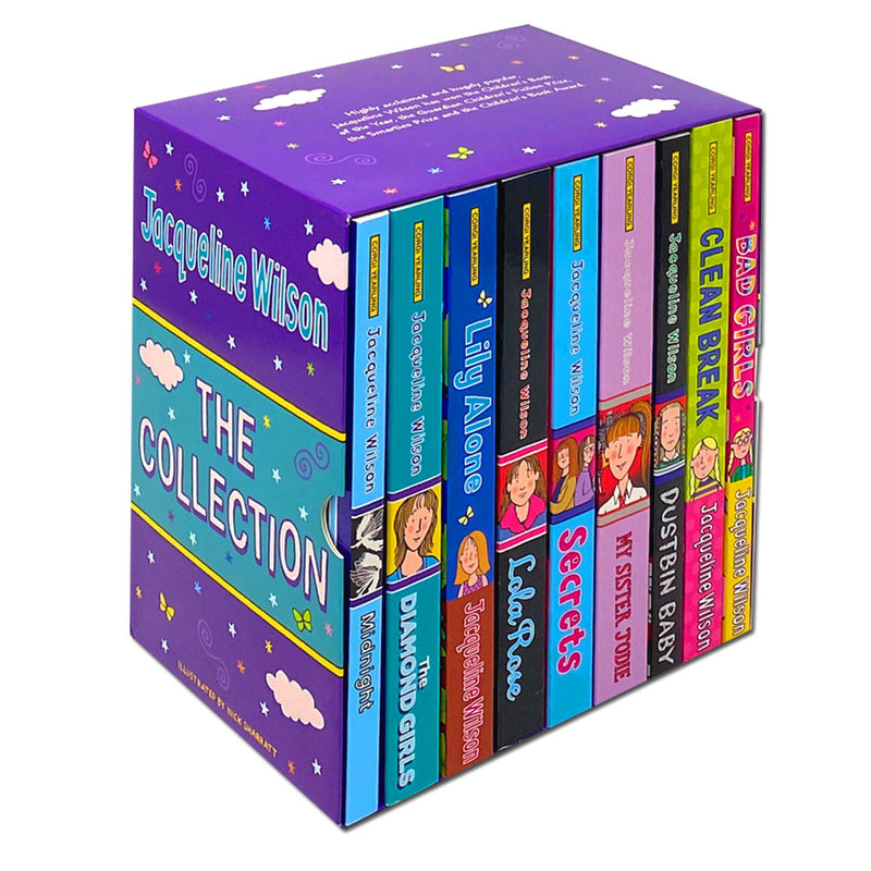 Jacqueline Wilson 9 Books Collection Set – Popular Children's Fiction: Bad Girls, Clean Break, My Sister Jodie & More | Family, Friendship & Fun