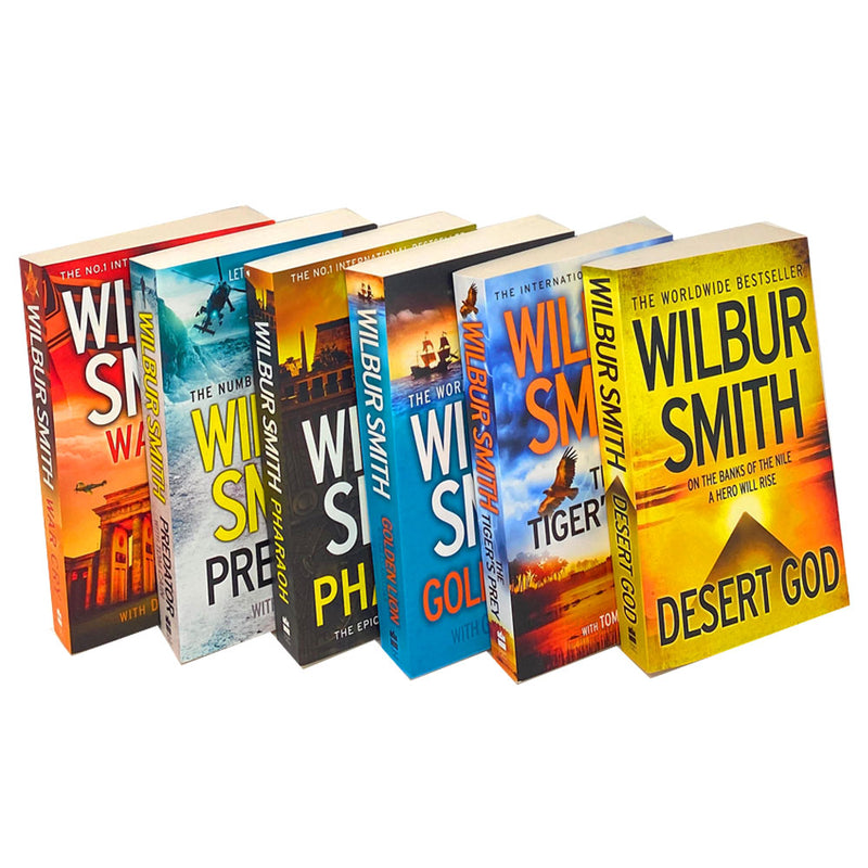 Wilbur Smith Collection 6 Books Set