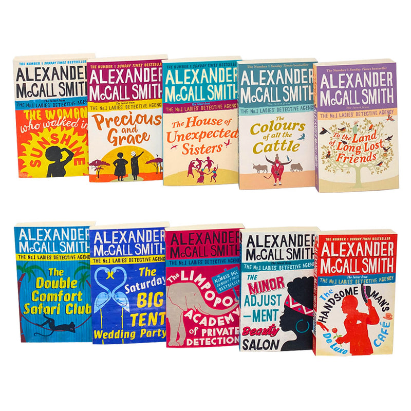 No. 1 Ladies' Detective Agency Series (Books 11-20) Collection Box Set |Mystery, Adventure & Light-Hearted Crime Fiction |Friendship & Problem-Solving