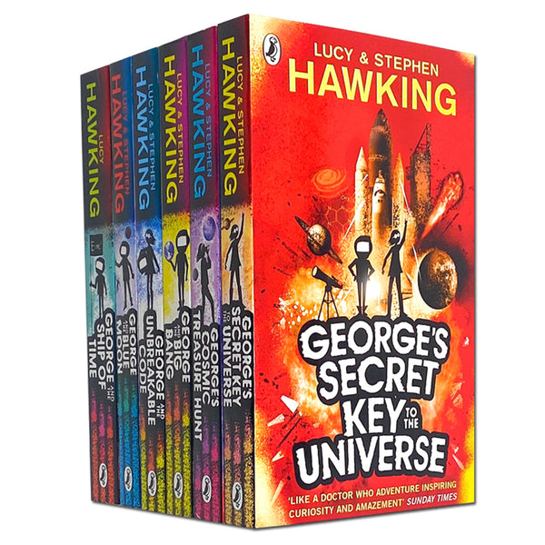 George's Secret Key to the Universe Complete 6-Book Collection | Fun & Educational Science Adventure Series for Kids by Stephen & Lucy Hawking