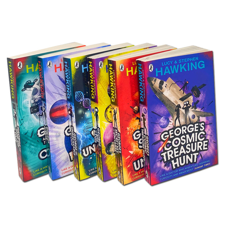George's Secret Key to the Universe Complete 6-Book Collection | Fun & Educational Science Adventure Series for Kids by Stephen & Lucy Hawking