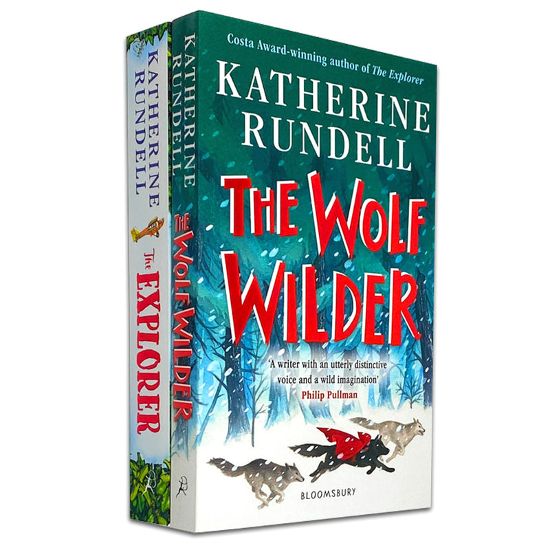 Katherine Rundell 2 Books Collection Set The Wolf Wilder, The Explorer