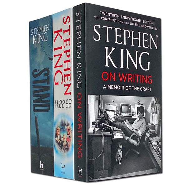 Stephen King Collection 3 Books Set contain The Stand, 11.22.63, On Writing